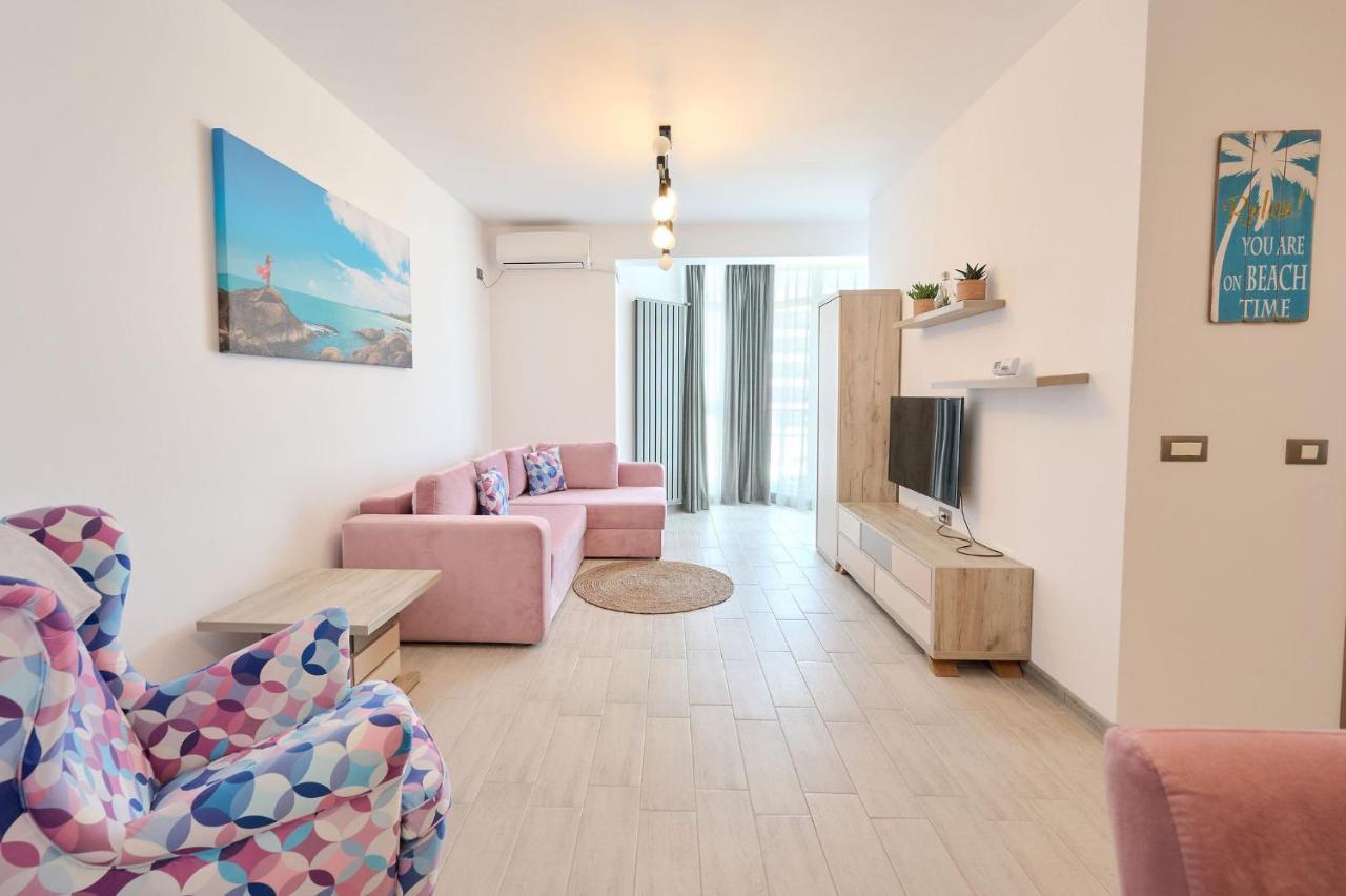 Beachfront 1Br Apartment- Spa N Pools Mamaia Exterior foto